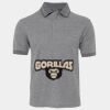 JB's  BIRDS EYE POLO   CHARCOAL - S Thumbnail