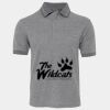 JB's  BIRDS EYE POLO   CHARCOAL - S Thumbnail