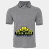 JB's  BIRDS EYE POLO   CHARCOAL - S Thumbnail