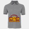 JB's  BIRDS EYE POLO   CHARCOAL - S Thumbnail
