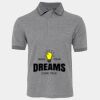 JB's  BIRDS EYE POLO   CHARCOAL - S Thumbnail