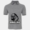 JB's  BIRDS EYE POLO   CHARCOAL - S Thumbnail