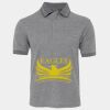 JB's  BIRDS EYE POLO   CHARCOAL - S Thumbnail