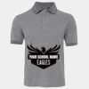 JB's  BIRDS EYE POLO   CHARCOAL - S Thumbnail