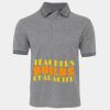 JB's  BIRDS EYE POLO   CHARCOAL - S Thumbnail