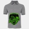 JB's  BIRDS EYE POLO   CHARCOAL - S Thumbnail