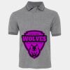 JB's  BIRDS EYE POLO   CHARCOAL - S Thumbnail