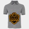 JB's  BIRDS EYE POLO   CHARCOAL - S Thumbnail