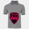 JB's  BIRDS EYE POLO   CHARCOAL - S Thumbnail