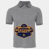 JB's  BIRDS EYE POLO   CHARCOAL - S Thumbnail