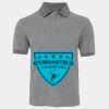 JB's  BIRDS EYE POLO   CHARCOAL - S Thumbnail