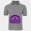JB's  BIRDS EYE POLO   CHARCOAL - S Thumbnail