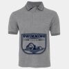 JB's  BIRDS EYE POLO   CHARCOAL - S Thumbnail