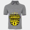 JB's  BIRDS EYE POLO   CHARCOAL - S Thumbnail