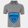 JB's  BIRDS EYE POLO   CHARCOAL - S Thumbnail