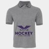 JB's  BIRDS EYE POLO   CHARCOAL - S Thumbnail