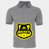 JB's  BIRDS EYE POLO   CHARCOAL - S Thumbnail