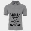 JB's  BIRDS EYE POLO   CHARCOAL - S Thumbnail