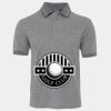 JB's  BIRDS EYE POLO   CHARCOAL - S Thumbnail