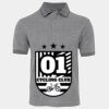 JB's  BIRDS EYE POLO   CHARCOAL - S Thumbnail