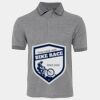 JB's  BIRDS EYE POLO   CHARCOAL - S Thumbnail
