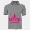 JB's  BIRDS EYE POLO   CHARCOAL - S Thumbnail