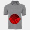 JB's  BIRDS EYE POLO   CHARCOAL - S Thumbnail