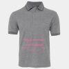 JB's  BIRDS EYE POLO   CHARCOAL - S Thumbnail