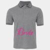JB's  BIRDS EYE POLO   CHARCOAL - S Thumbnail