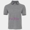JB's  BIRDS EYE POLO   CHARCOAL - S Thumbnail