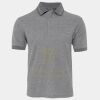 JB's  BIRDS EYE POLO   CHARCOAL - S Thumbnail