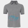 JB's  BIRDS EYE POLO   CHARCOAL - S Thumbnail