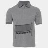 JB's  BIRDS EYE POLO   CHARCOAL - S Thumbnail