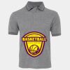 JB's  BIRDS EYE POLO   CHARCOAL - S Thumbnail