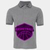 JB's  BIRDS EYE POLO   CHARCOAL - S Thumbnail
