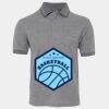 JB's  BIRDS EYE POLO   CHARCOAL - S Thumbnail