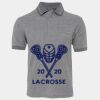 JB's  BIRDS EYE POLO   CHARCOAL - S Thumbnail