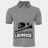 JB's  BIRDS EYE POLO   CHARCOAL - S Thumbnail