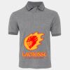 JB's  BIRDS EYE POLO   CHARCOAL - S Thumbnail