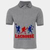 JB's  BIRDS EYE POLO   CHARCOAL - S Thumbnail
