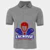 JB's  BIRDS EYE POLO   CHARCOAL - S Thumbnail