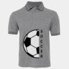 JB's  BIRDS EYE POLO   CHARCOAL - S Thumbnail