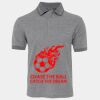 JB's  BIRDS EYE POLO   CHARCOAL - S Thumbnail