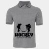 JB's  BIRDS EYE POLO   CHARCOAL - S Thumbnail