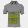 JB's  BIRDS EYE POLO   CHARCOAL - S Thumbnail