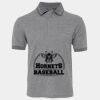 JB's  BIRDS EYE POLO   CHARCOAL - S Thumbnail