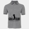 JB's  BIRDS EYE POLO   CHARCOAL - S Thumbnail