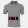 JB's  BIRDS EYE POLO   CHARCOAL - S Thumbnail
