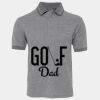 JB's  BIRDS EYE POLO   CHARCOAL - S Thumbnail