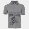 JB's  BIRDS EYE POLO   CHARCOAL - S Thumbnail